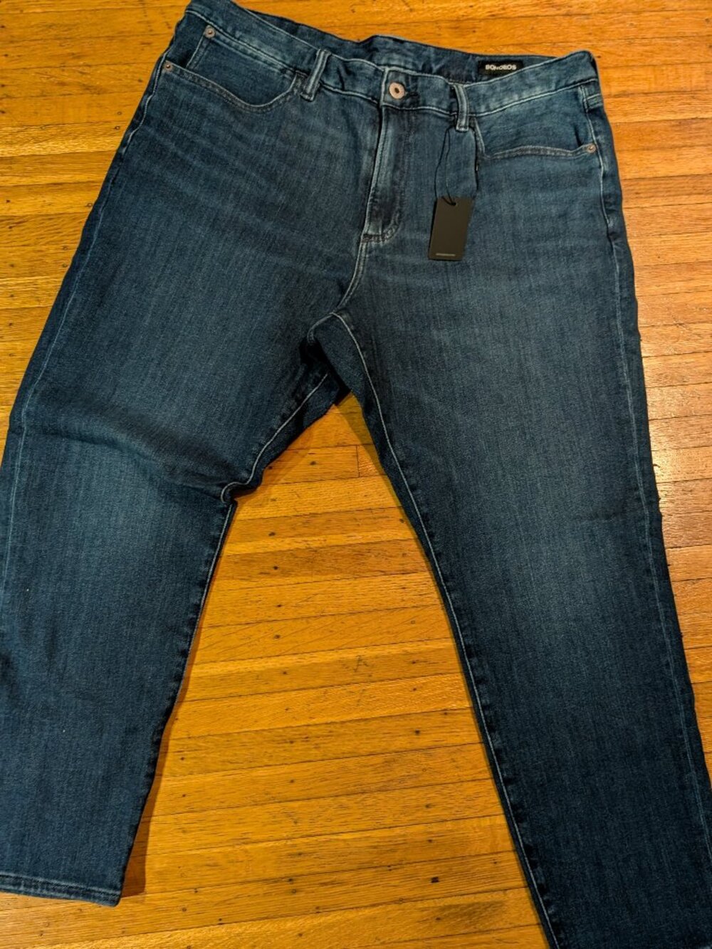 Bonobos Premium 4 Way Stretch Jeans Blue Magic Wash NWT Men's 36x28